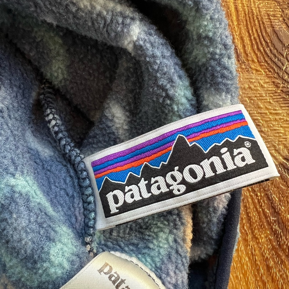Patagonia Lightweight Synchilla Snap-T Fleece Pullover Youth Girl XL 14 - Picture 7 of 12